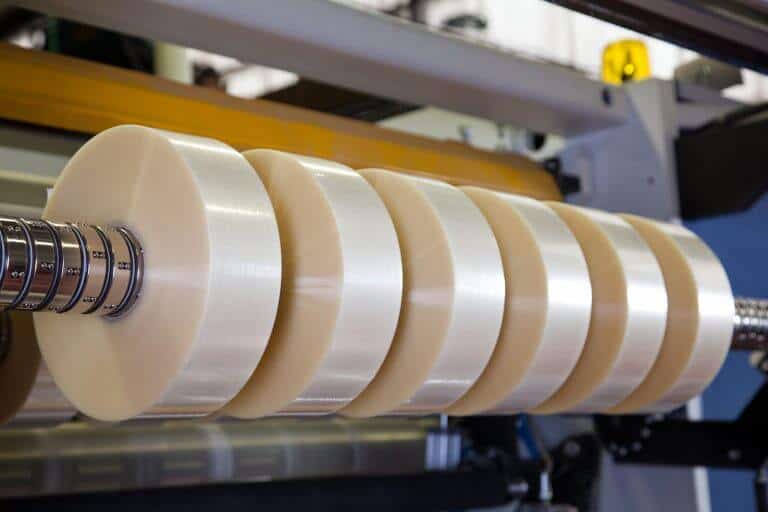 The complete carry handle adhesive tape manufacturing process