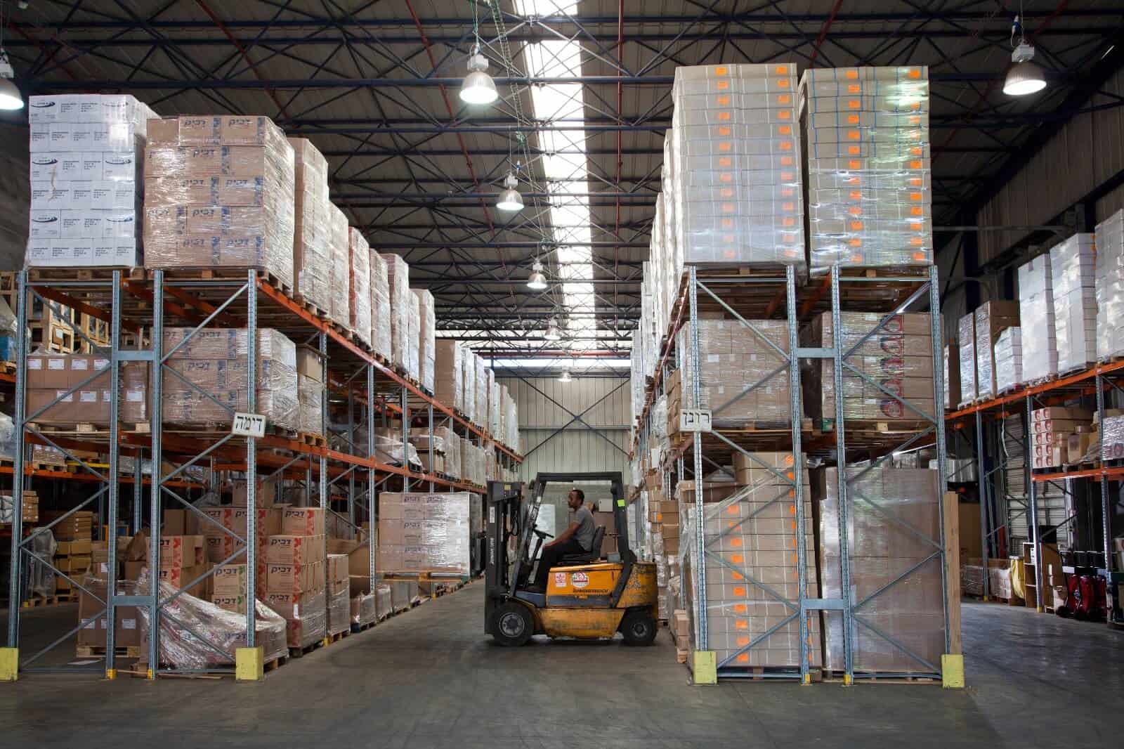 Warehouse with Goods