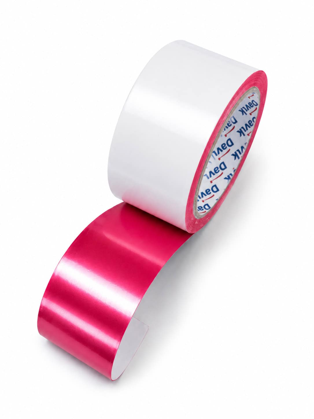 DS4935 red metal detectable aluminium foil splicing tape roll for nonwoven flying splices